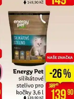 Teta Energy pet silikátové stelivo pro kočky 3,6l nabídka