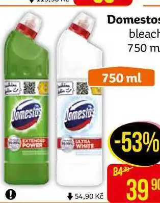 Teta Domestos bleach 750 ml nabídka