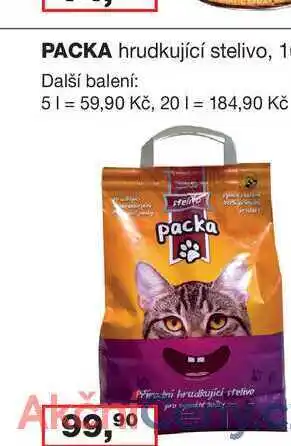 Ráj drogerie Packa hrudkující stelivo, 10l nabídka