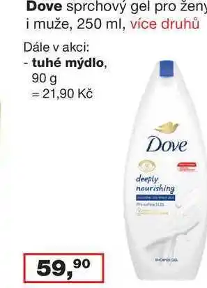 Ráj drogerie Dove tuhé mýdlo, 90 g nabídka