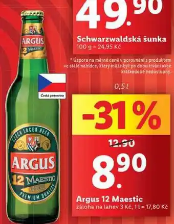 Lidl Argus 12 maestic, 0,5 l nabídka