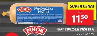 Lidl Francouzská paštika, 150 g nabídka