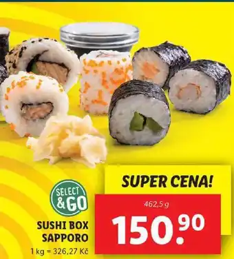 Lidl Sushi box sapporo, 462,5 g nabídka
