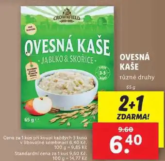 Lidl Ovesná kaše, 65 g nabídka