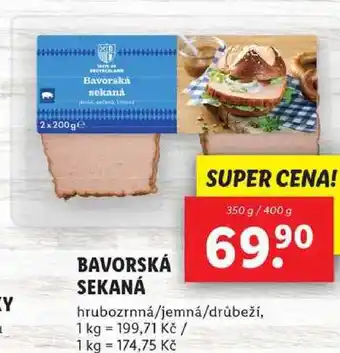 Lidl Bavorská sekaná, 350 g/400 g nabídka