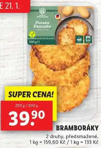 Lidl Bramboráky, 250 g/300 g nabídka