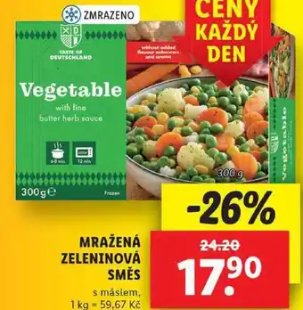 Lidl Mražená zeleninová směs, 300 g nabídka