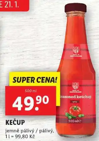 Lidl Kečup, 500 ml nabídka