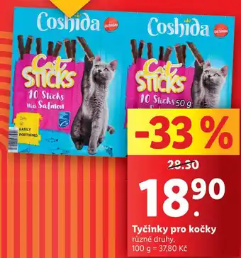 Lidl Tyčinky pro kočky, 50 g nabídka