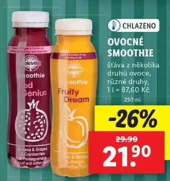 Lidl Ovocné smoothie, 250 ml nabídka
