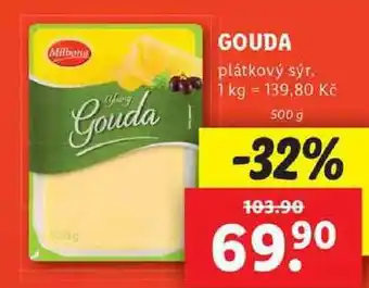 Lidl Gouda, 500 g nabídka