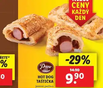 Lidl Hot dog taštička, 100 g nabídka