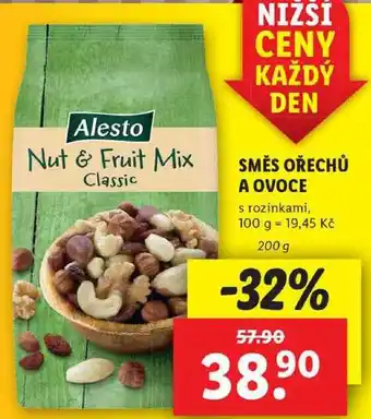 Lidl Směs ořechů a ovoce, 200 g nabídka