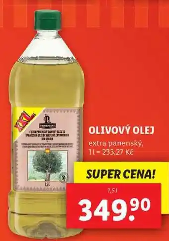 Lidl Olivový olej, 1,5 l nabídka