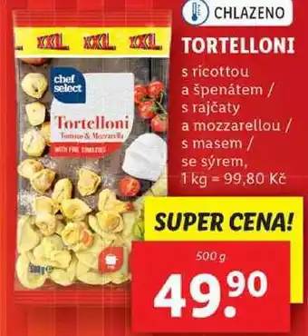 Lidl Tortelloni, 500 g nabídka