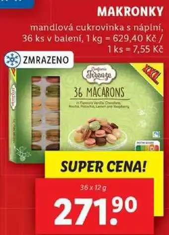 Lidl Makronky, 36x 12 g nabídka