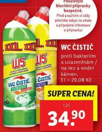 Lidl Wc čistič, 1,2 l nabídka