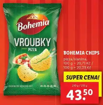 Lidl Bohemia chips, 210 g/215 g nabídka