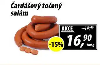 ZEMAN Čardášový točený salám, 100 g nabídka