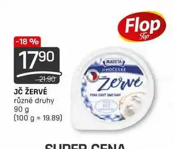 Flop Jč žervé různé druhy 90 g nabídka