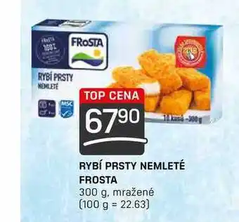 Flop Rybí prsty nemleté frosta 300 g, mražené nabídka