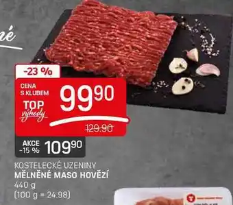 Flop Mělněné maso hovězí 440 g nabídka