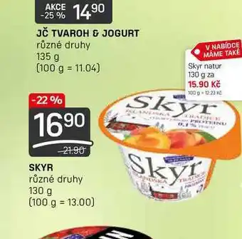 Flop Skyr různé druhy 130 g nabídka