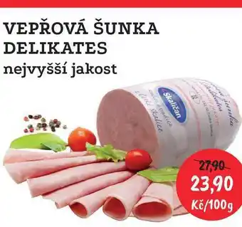 RABBIT řeznictví Vepřová šunka delikates 100g nabídka