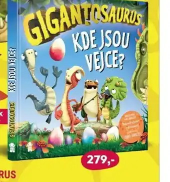 Knižní klub GIGANTOSAURUS Kde jsou vejce? nabídka