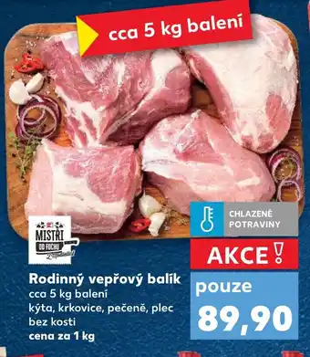 Kaufland Rodinný vepřový balik nabídka