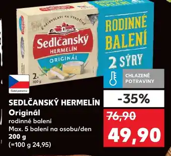 Kaufland SEDLČANSKÝ HERMELÍN Originál nabídka