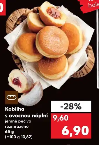 Kaufland Kobliha s ovocnou náplní nabídka