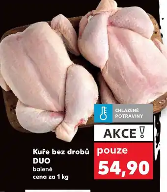 Kaufland Kuře bez drobů DUO nabídka