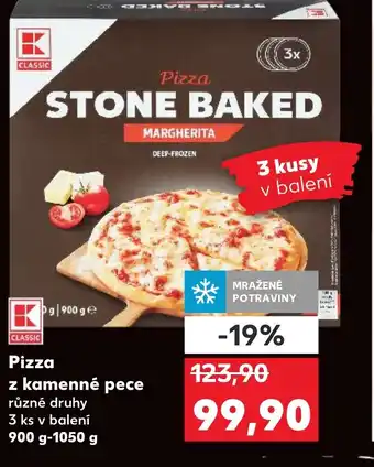Kaufland Pizza z kamenné pece nabídka