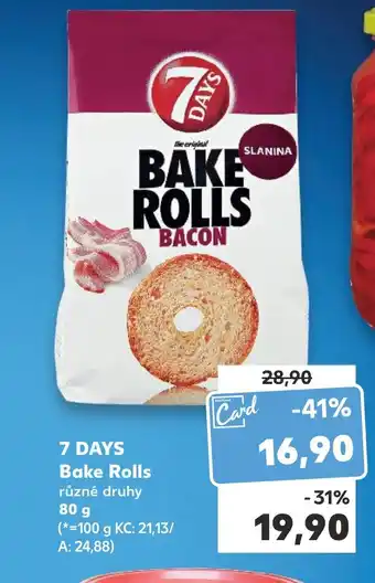 Kaufland 7 DAYS Bake Rolls nabídka