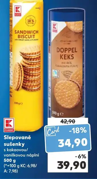 Kaufland Slepované sušenky nabídka