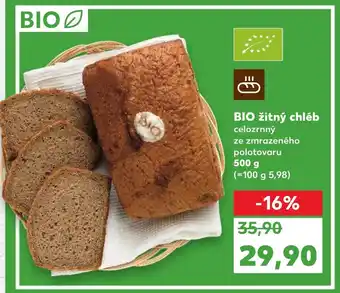 Kaufland BIO žitný chléb nabídka