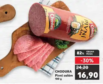 Kaufland CHODURA Pivní salám 100 g nabídka