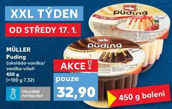Kaufland MÜLLER Puding nabídka
