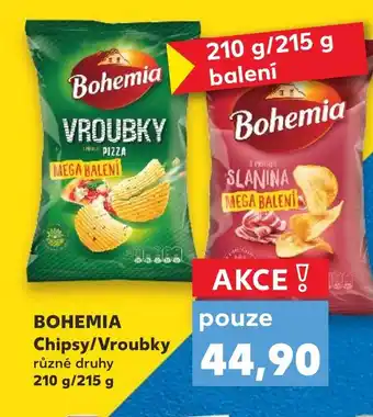 Kaufland BOHEMIA Chipsy/Vroubky nabídka