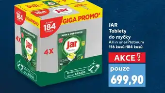 Kaufland JAR Tablety do myčky nabídka