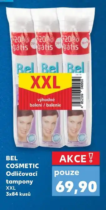 Kaufland BEL COSMETIC Odličovací tampony nabídka