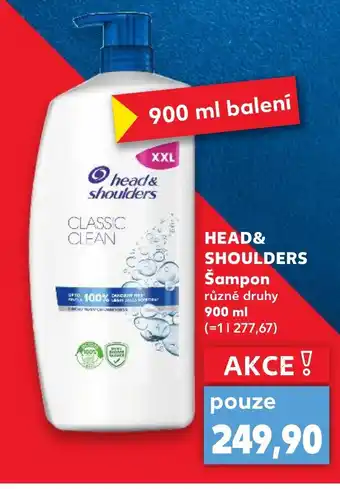Kaufland HEAD& SHOULDERS Šampon nabídka