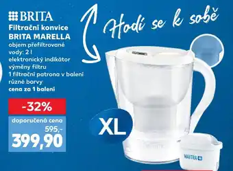 Kaufland Filtrační konvice BRITA MARELLA nabídka