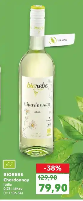 Kaufland BIOREBE Chardonnay nabídka