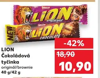 Kaufland LION Čokoládová tyčinka nabídka