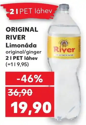 Kaufland ORIGINAL RIVER Limonáda nabídka