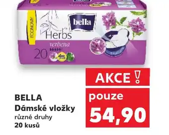 Kaufland BELLA Dámské vložky nabídka