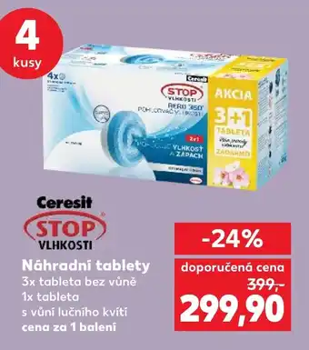 Kaufland Náhradní tablety nabídka