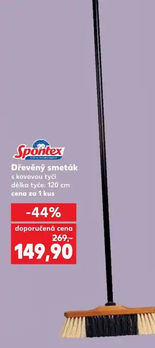 Kaufland Dřevěný smeták nabídka